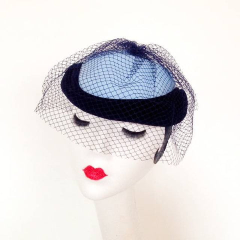 Blue bumper hat - SOLD