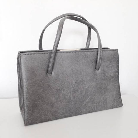 1960s Grey Box Bag   Sold