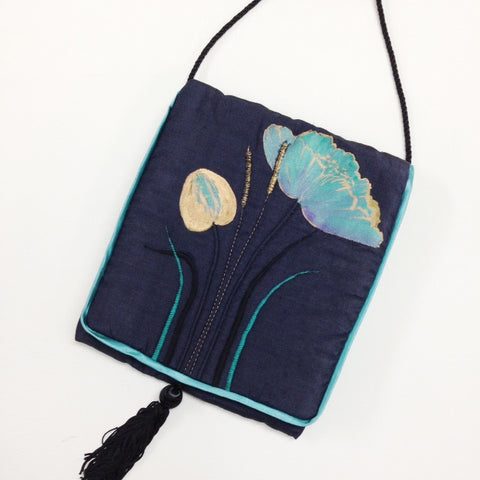 1980s Silk Evening Bag  SOLD